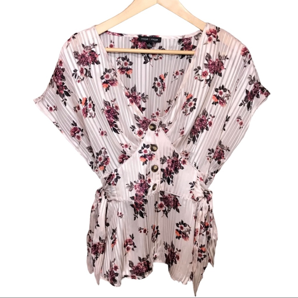 Moa Moa blush blouse